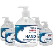 24x ReliFeel Hand Sanitiser 500ml 72% Alcohol Quick Dry Instant Hand Wash