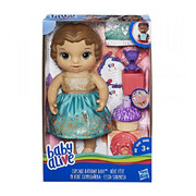 Baby Alive Cupcake Birthday Baby Brown Sculpted Hair