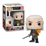 Funko POP The Witcher Wild Hunt Geralt (IGNI) #554 Vinyl Figure 