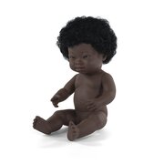 Miniland Educational Baby Doll African Girl Down Syndrome 38cm