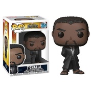 Funko POP Marvel Black Panther T'Challa (Black Robe) #351 Vinyl Figure