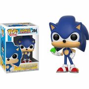 Funko Pop Sonic The Hedgehog Sonic With Emerald #284 Vinyl Figure