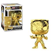 Funko POP Marvel Black Panther Gold Chrome #383 Vinyl Figure