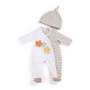 Miniland Dress Your Baby Beige Pyjamas 40cm