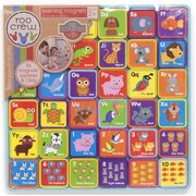 Roo Crew Eco Wood 2.0 Learning Magnets Animals Playset