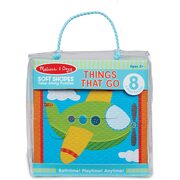 Melissa & Doug Soft Shapes Take-Along Puzzles - Things That Go 