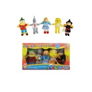Fun Factory Finger Puppets Wooden 'Wizard of Oz' 