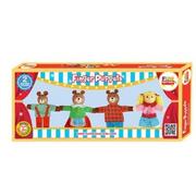 Fun Factory Finger Puppets Wooden Goldilocks