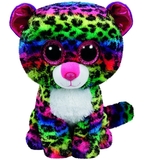 Ty Beanie Boos Regular 6" - Dotty the Multicoloured Leopard Plush
