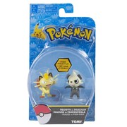 Pokemon Action Pose Figure, Pancham vs Meowth