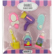 Erasables - 3d Eraser set -  6 packs to choose from