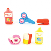 Erasables 3d Eraser set Desk Set