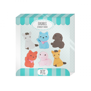 Erasables 3d Eraser set Pets