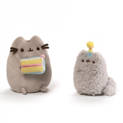 Pusheen The Cat Birthday Collectible Set Stormy Plush