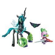 My Little Pony Guardians of Harmony Queen Chrysalis v. Spike the Dragon