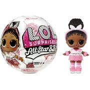 LOL Surprise All-Star B.B.s Sports Series Soccer Sparkly Dolls - Pink Lightning
