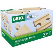 Brio World Mini Straight Track Pack 4pc 33393
