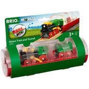 Brio World Steam Train & Tunnel 3pc 33892