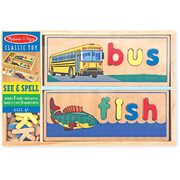 Melissa & Doug Wooden See & Spell 