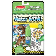 Melissa & Doug On the Go Travel Activity Book Water Wow Pet Mazes