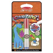 Melissa & Doug On the Go Activity Book Color Blast Dinosaurs