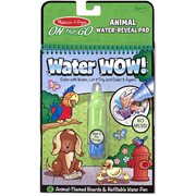 Melissa & Doug On the Go Travel Activity Book Water Wow Animals