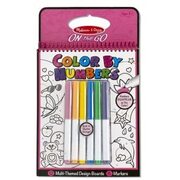 Melissa & Doug On the Go Activity Book Color by Numbers Coloring Pad (Pink)