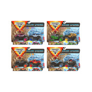 Monster Jam Color-Change Dirty to Clean 1:64 2 Pack Trucks - Choose from list