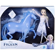 Disney Frozen 2 Elsa Fashion Doll & the Nokk Figure