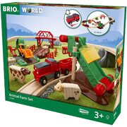 Brio World Animal Farm Set 30pc 33984