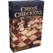 Traditions Chess Checkers Tic Tac Toe