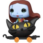 Funko POP Trains Nightmare Before Christmas Sally In Cat Cart #08 (damaged Box)