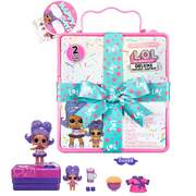 LOL Surprise Deluxe Present Surprise Series 2 Slumber Party Theme with Exclusive Doll & Lil Sister