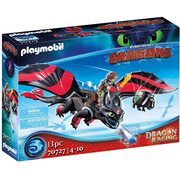 Playmobil How to Train your Dragon Racing Hiccup and Toothless 13pc Playset 70727