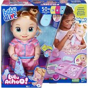 Baby Alive Lulu Achoo Doll 12-Inch Interactive Blonde Hair 