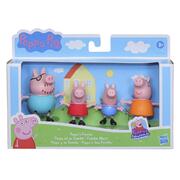 Peppa Pig Adventures Peppa?s Family Figure 4-Pack