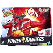 Power Rangers Battle Attackers Dino Fury T-Rex Champion Zord 