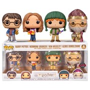 Funko POP Harry Potter Holiday 4 Pack Vinyl Figure