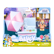 Bluey Vehicle and Figurine Bingo?s Ice Cream Cart Playset