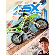 SX Supercross 1:10 Die-Cast Motorcycle Rickey Carmichael