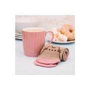 Pusheen The Cat Sock in a Mug - Pink