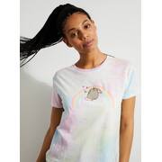 Pusheen The Cat Daydream Tie Dye Tee Shirt