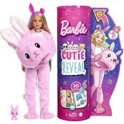 Barbie Cutie Reveal Blonde Doll Pink Bunny 