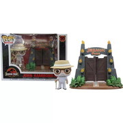 Funko POP Town Jurassic Park Hammond at Gates #30 Vinyl Figure