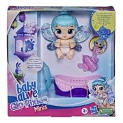 Baby Alive Glo Pixies Minis Doll Aqua Flutter 3.75-Inch