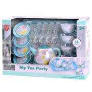 My Tea Party Metal Toy Teatime Playset 14pcs