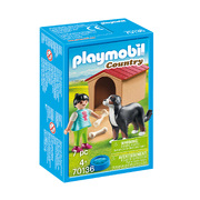 Playmobil Country Dog with Doghouse 7pc 70136