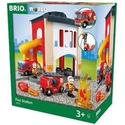 Brio World Fire Station 12pc 33833