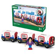 Brio World Metro Train 4pcs 33867