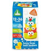 Early Learning Centre Funny Faces Bath Beakers